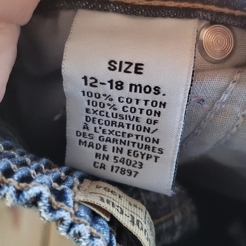 Children's Place jacket/OND kids jeans 12-18 months - Picture 8 of 8